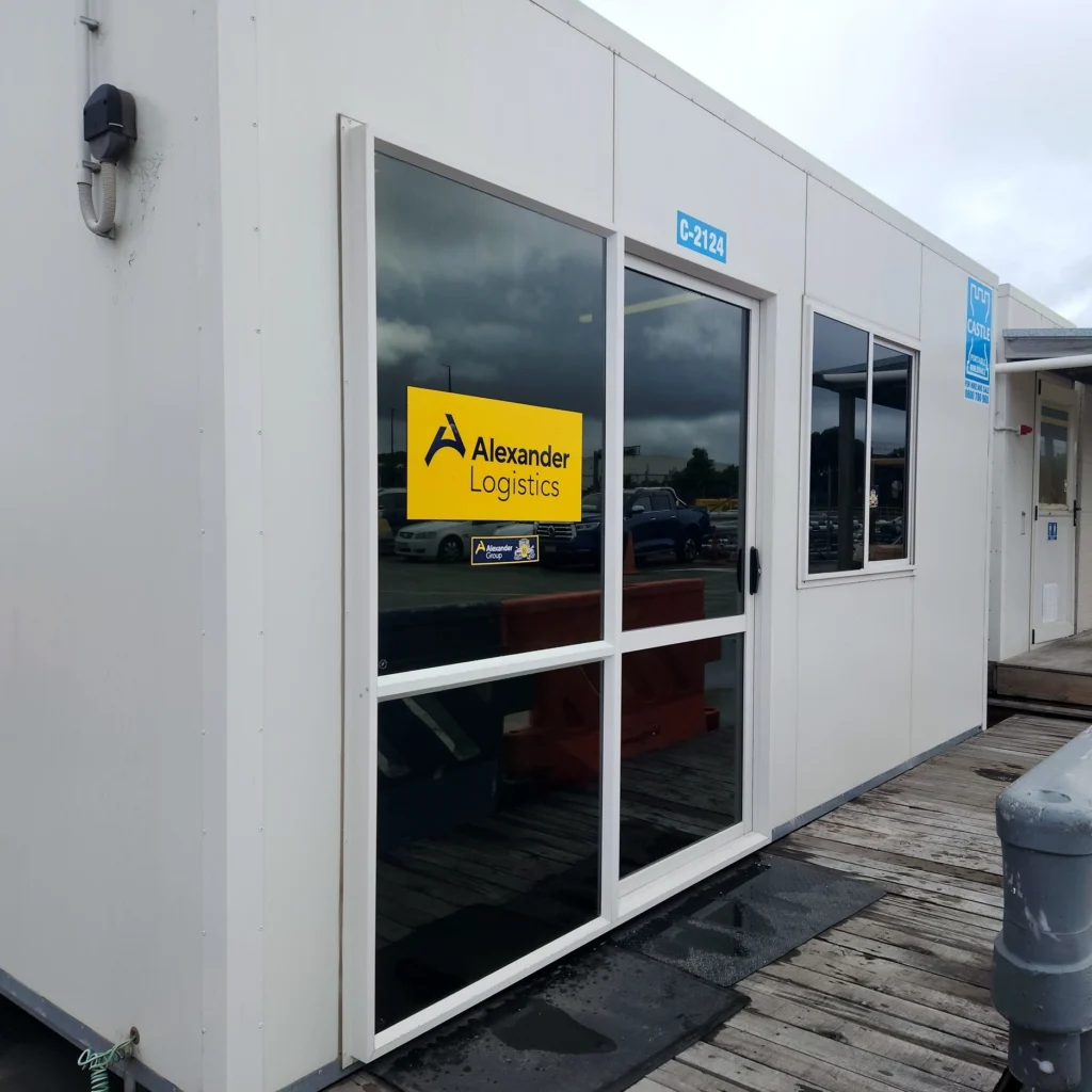 Signage window tinting Auckland for glass branding