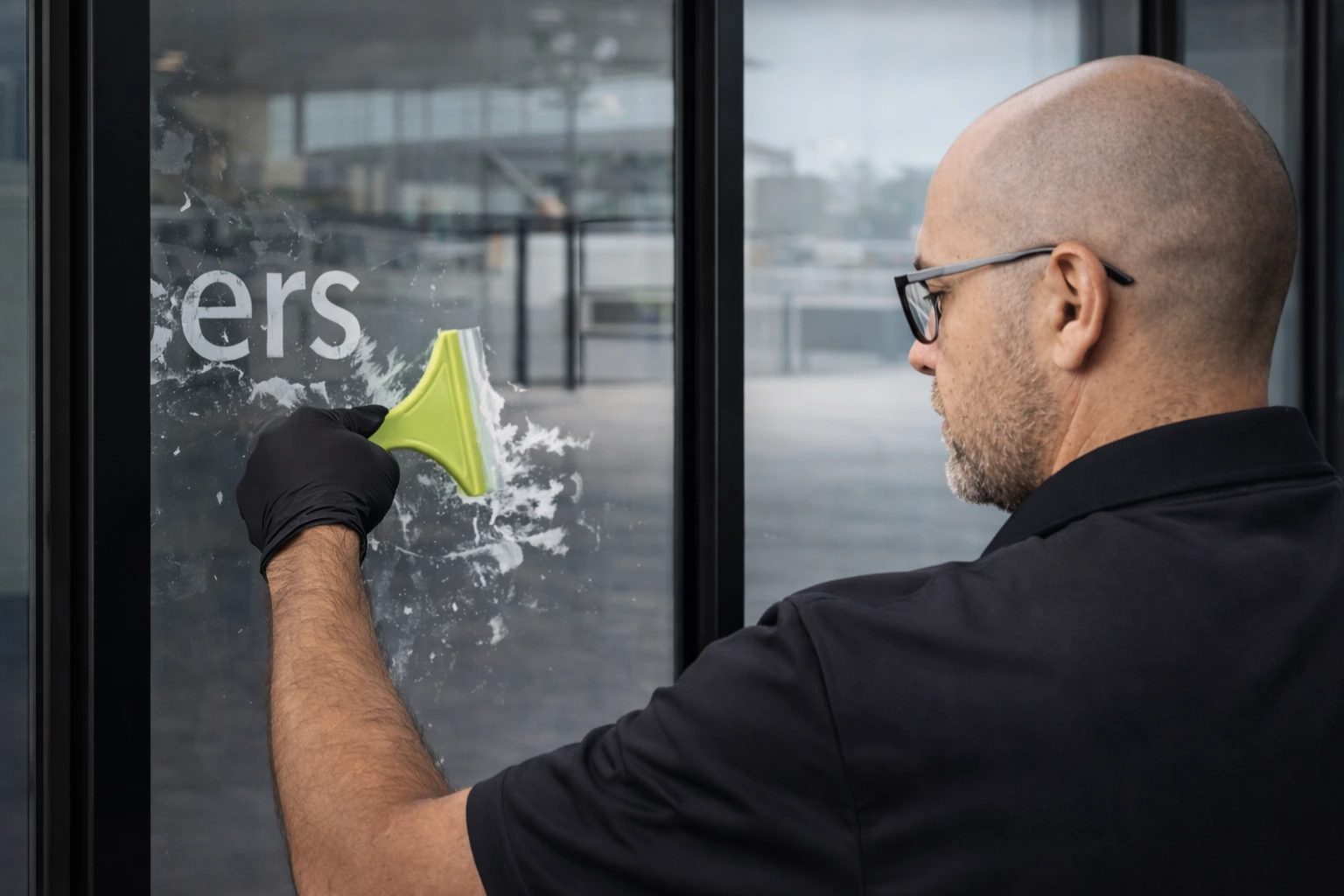 clear view tints provide high quality signage film removal services in auckland