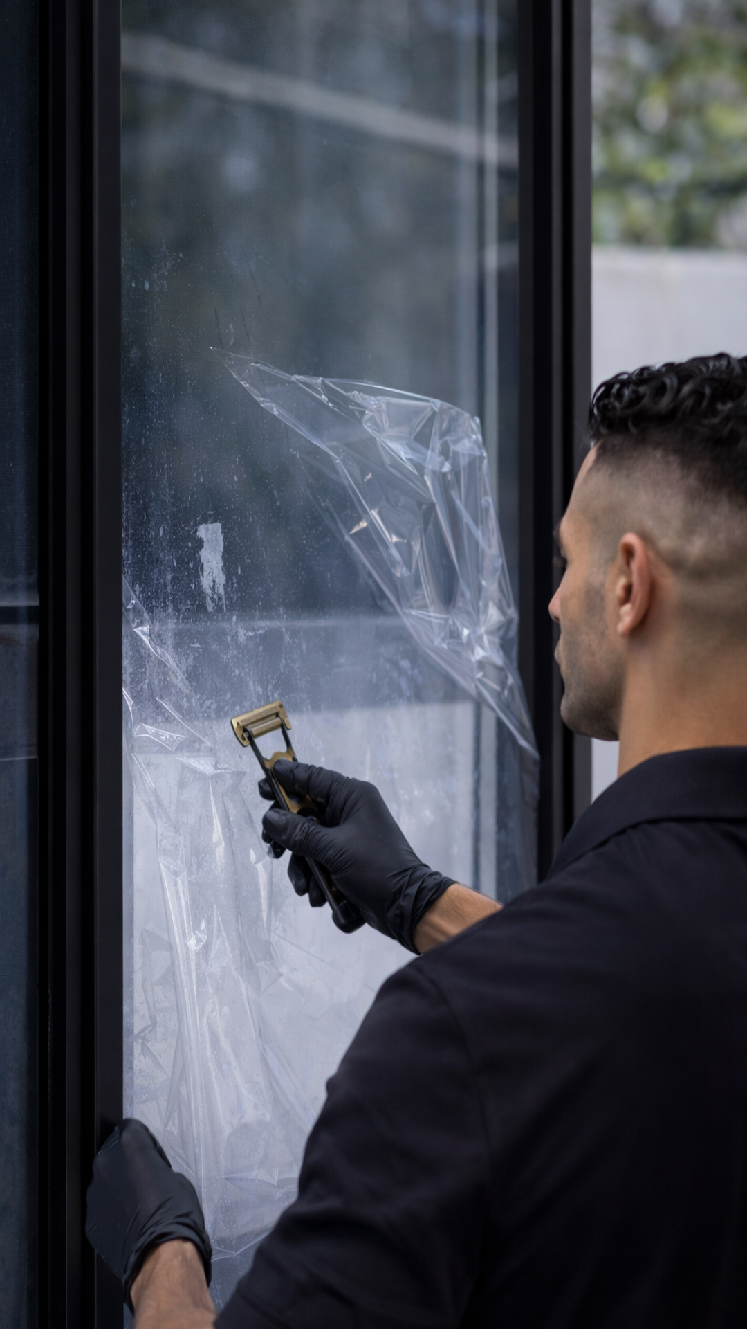 Signs old window tint should be removed from glass