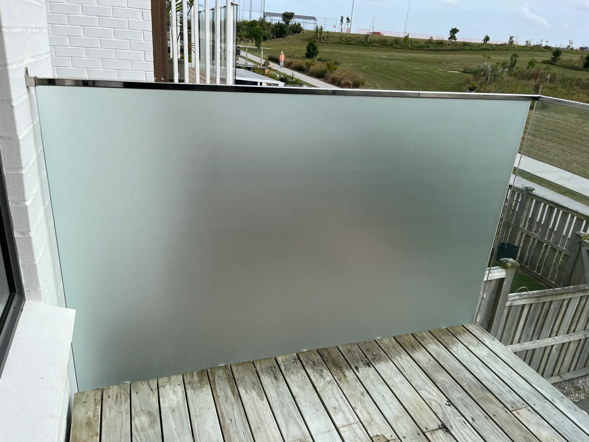Security window film protecting Kohimarama glass areas